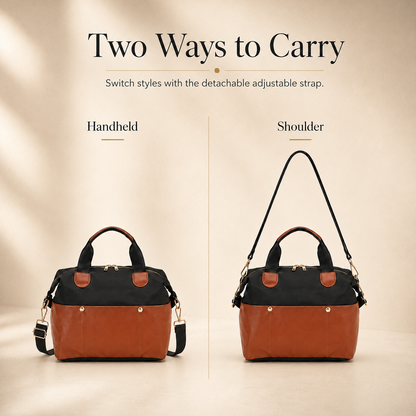 Boston Crossbody Bag  Hand Tote Everyday Satchel Handbag
