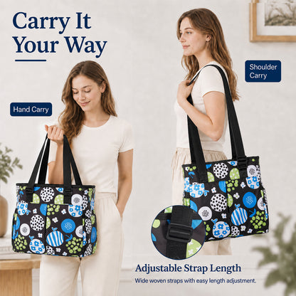 Causal Lunch Shoulder Bag Insulated Beach Tote Handbag