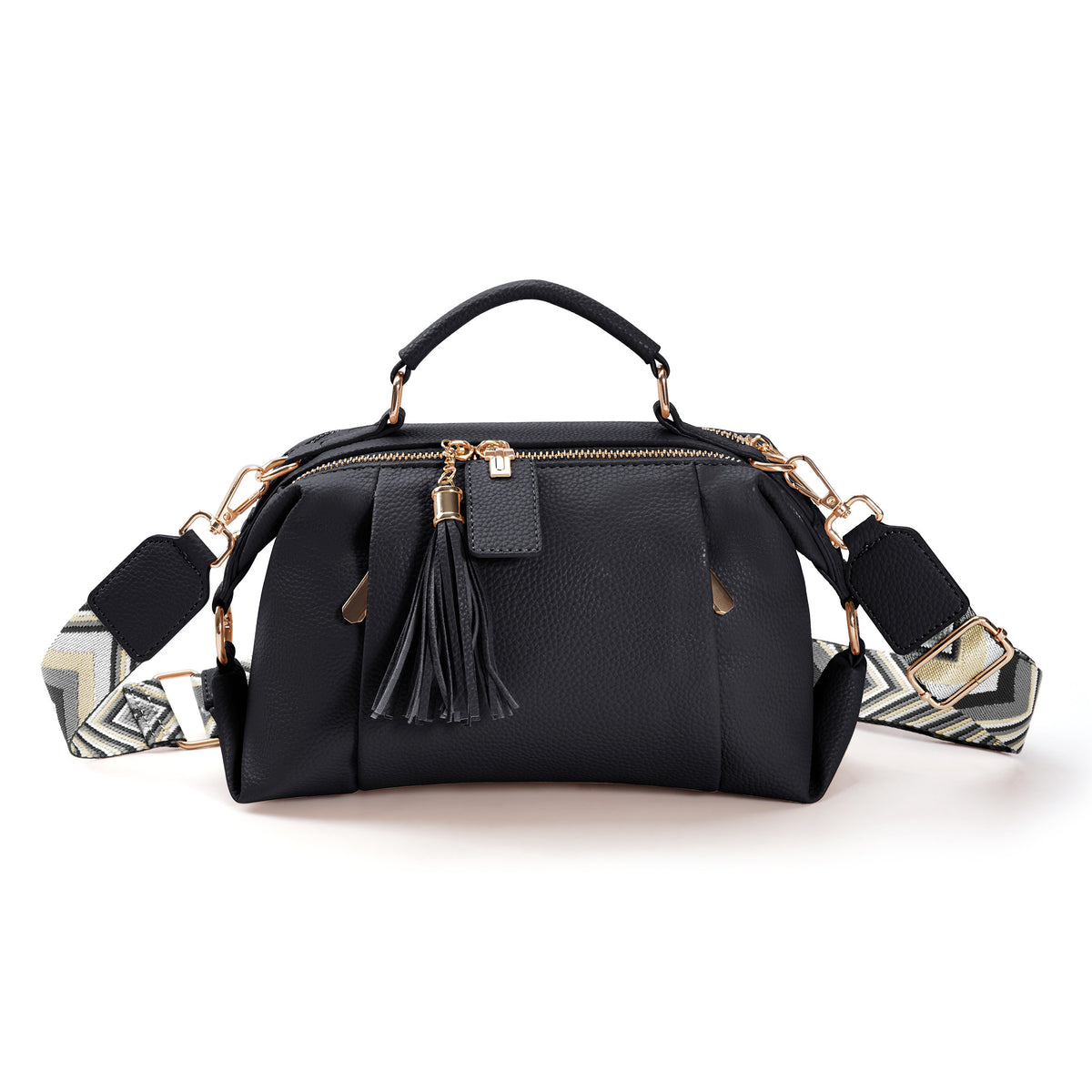 Tassel Handbag Shoulder Crossbody Bag Pillow Purse