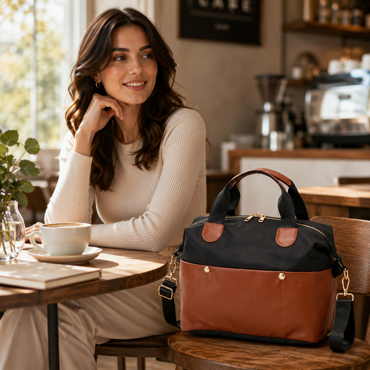 Boston Crossbody Bag  Hand Tote Everyday Satchel Handbag