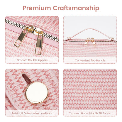 Handheld Makeup Pouch Cosmetic Bag Travel Toiletry Bag