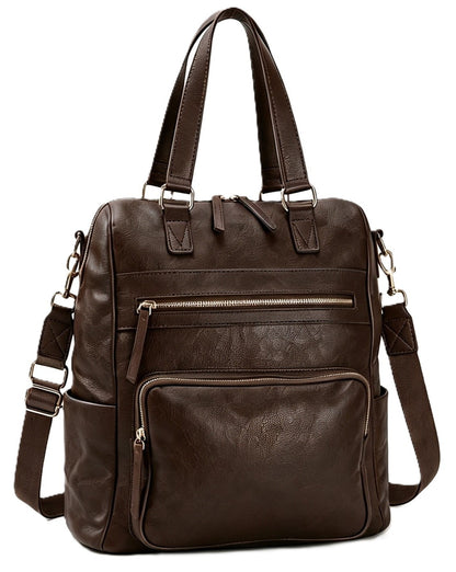 Convertible Backpack Purse Crossbody Tote Bag For Work