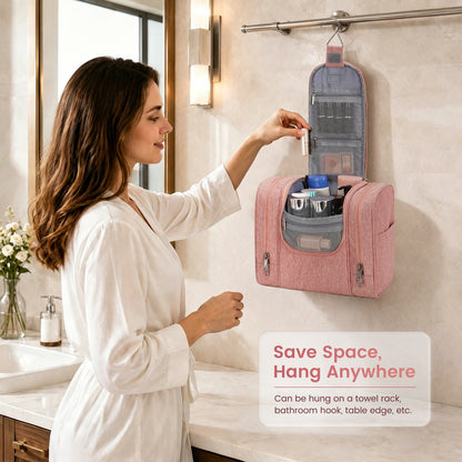 Toiletry Bag Travel Multi-Compartment Makeup Organizer Bag