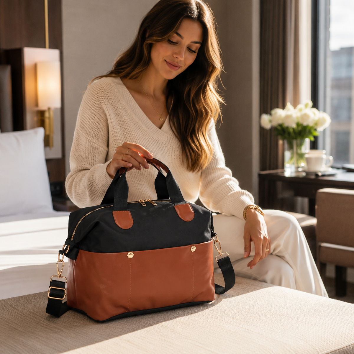 Boston Crossbody Bag  Hand Tote Everyday Satchel Handbag