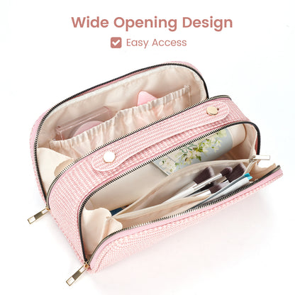 Handheld Makeup Pouch Cosmetic Bag Travel Toiletry Bag