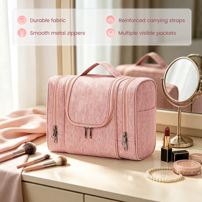 Toiletry Bag Travel Multi-Compartment Makeup Organizer Bag