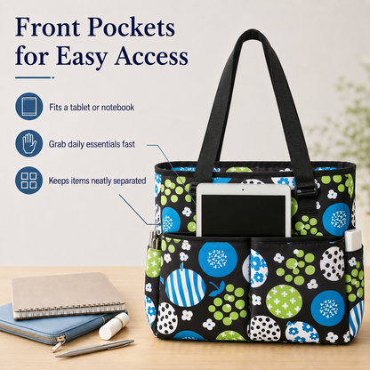 Causal Lunch Shoulder Bag Insulated Beach Tote Handbag